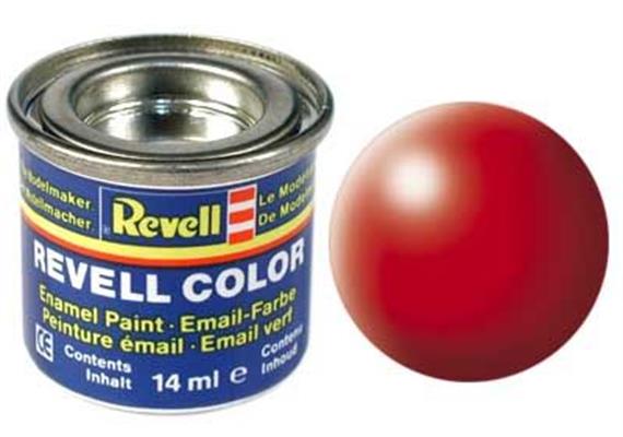 Revell 32332 leuchtrot, seidenmatt 14 ml-Dose