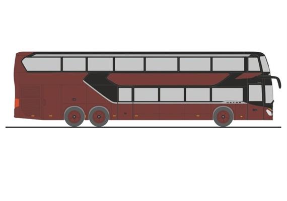 Rietze 61810 Setra S 531 DT im Vorführdesign 1/87