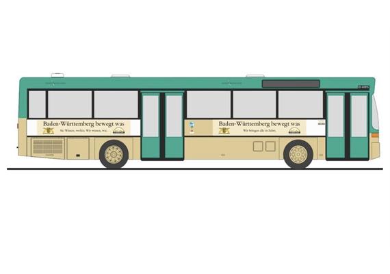 Rietze 71848 Mercedes-Benz O 405 Stadtwerke Baden-Baden (DE) 1/87