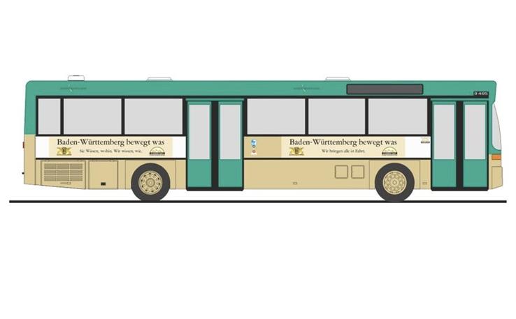 Rietze 71848 Mercedes-Benz O 405 Stadtwerke Baden-Baden (DE) 1/87