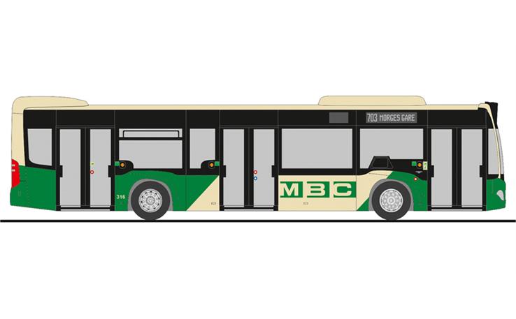 Rietze 73503 Mercedes-Benz Citaro ´15 MBC 1/87 (CH)