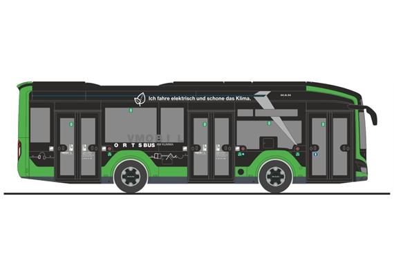 Rietze 74618 MAN Lion's City 10 E Loacker Tours - Ortsbus am Kumma (AT) 1/87