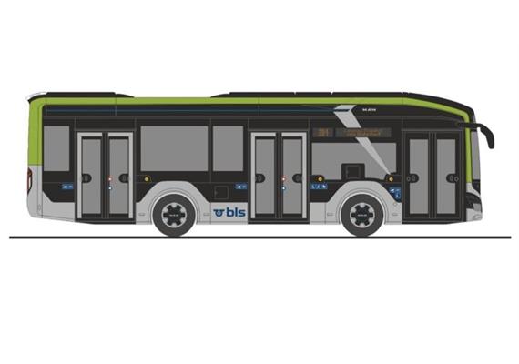 Rietze 74620 MAN Lion‘s City 10 E Busland BLS (CH) 1/87