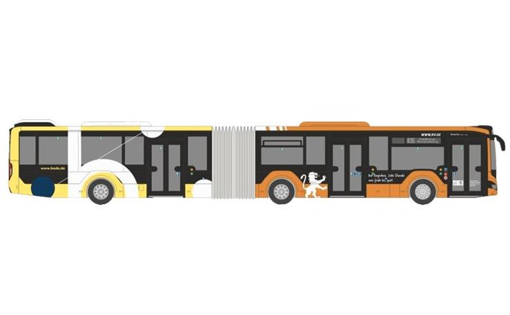Rietze 75887 MAN Lion´s City 18´18 Bodensee-Oberschwaben Verkehrs GmbH 1/87
