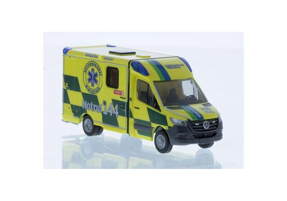 Rietze 76168 System Strobel RTW '18, Kantonspital Winterthur 1/87 (CH)