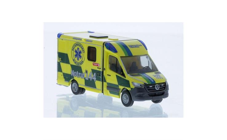 Rietze 76168 System Strobel RTW '18, Kantonspital Winterthur 1/87 (CH)