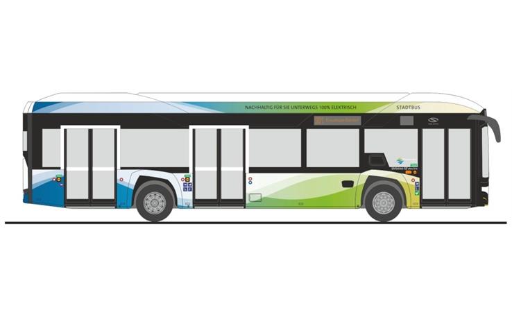 Rietze 77027 Solaris Urbino 12´19 Hydrogen Stadtbus Kreuzlingen (CH) 1/87