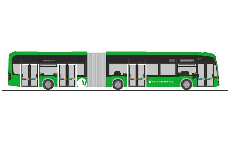 Rietze 77647 Mercedes-Benz eCitaro G VBG Glattal (CH) 1/87