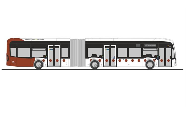 Rietze 77654 Mercedes-Benz eCitaro G TPF (CH) 1/87