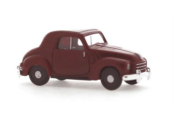 Rietze 83100 Fiat 500C Topolino Belvedere weinrot 1/87