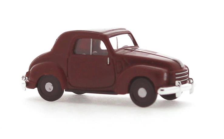 Rietze 83100 Fiat 500C Topolino Belvedere weinrot 1/87