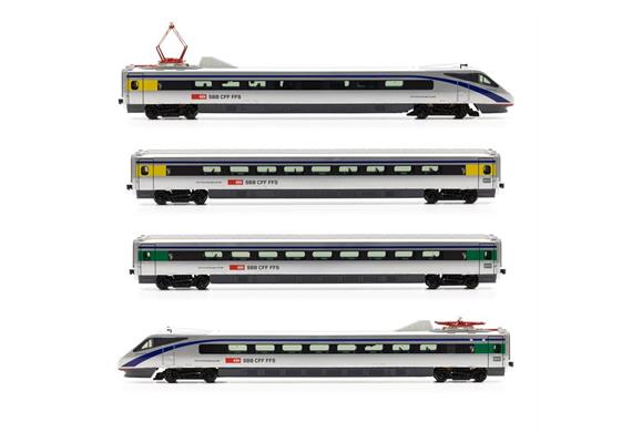 Rivarossi HR2964s E-Triebzug ETR 470 4-tlg SBB, H0 DC Digital Sound
