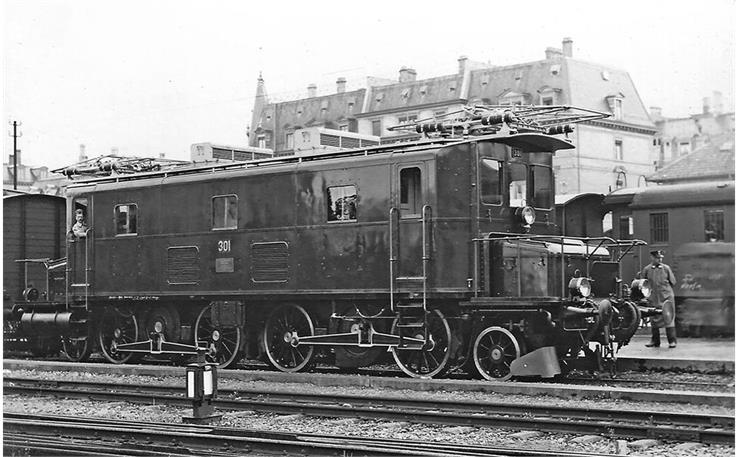 Rivarossi HR2998S E-Lok Ce 4/6 301 BLS, H0 AC Digital Sound