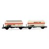 Rivarossi HR6622 Gaskesselwagen-Set 2-tlg WASCOSA, H0