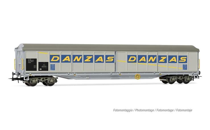 Rivarossi HR6649 Schiebewandwagen Habils Danzas SBB, H0