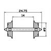 Roco 40195 Wechselstrom Radsatz 9mm