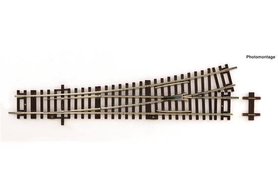 Roco 42442 Weiche 15° links ohne Bettung