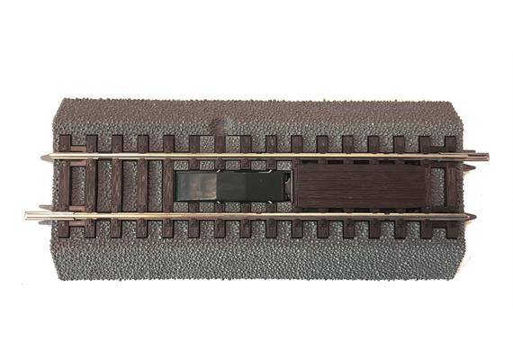 Roco 42519 Entkupplungsgleis G1/2 mit Bettung