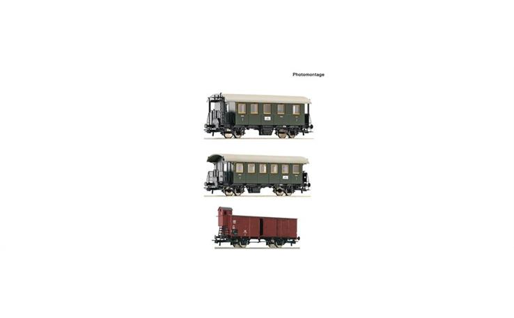 Roco 6200040 3er Set Nebenbahnzug DB