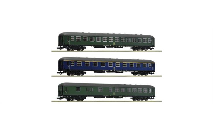 Roco 6200051 Personenwagenset 3-tlg "Hispania-Express" DB, H0