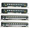 Roco 6200091 Personenwagen-Set 4-tlg EW II+IV SBB, H0