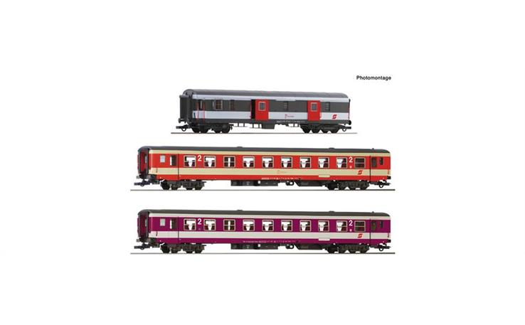 Roco 6200127 3er Set Personenwag. OEBB #1