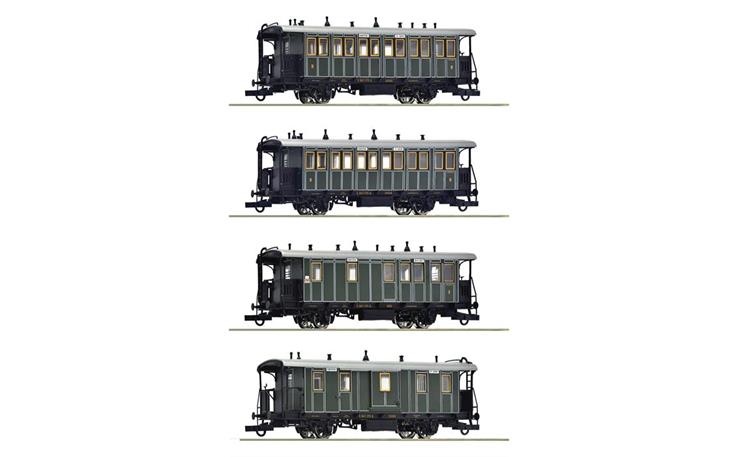 Roco 6200197 4er Set Personenzug Kbaystb