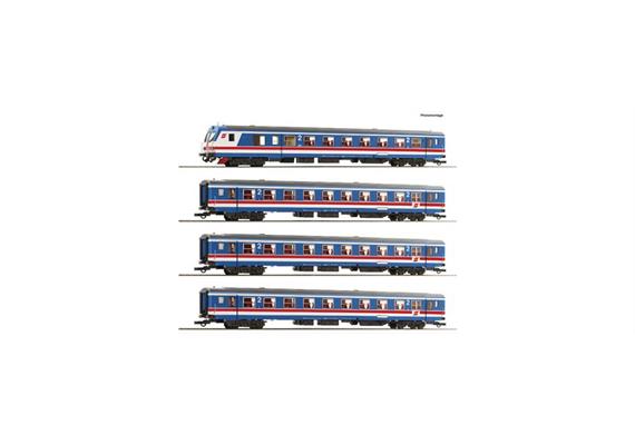 Roco 6200200 4er Set Wendezug ÖBB "Was wäre wenn..." DCC