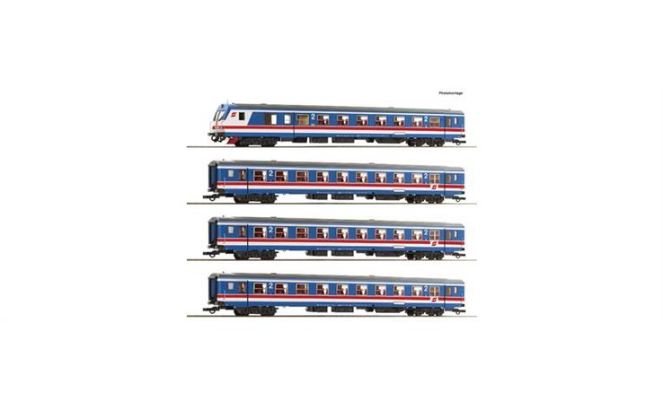 Roco 6200200 4er Set Wendezug ÖBB "Was wäre wenn..." DCC