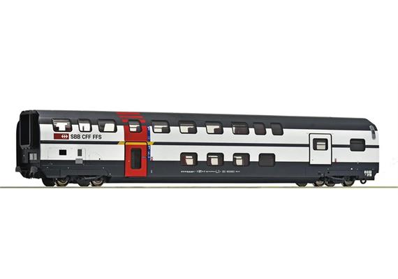 Roco 6200214 1. Kl. Doppelstockwagen+Gepäck IC2000