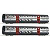 Roco 6200215 2er Set 1. Kl. Doppelstockwagen IC2000