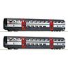 Roco 6200217 Doppelstockwagen-Set 2-tlg IC2000 #2 SBB, H0 DC