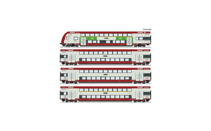Roco 6210148 4er Set Dosto CFL DCC