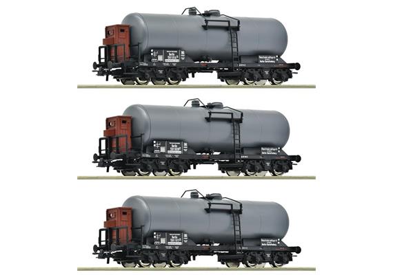 Roco 6600062 Kesselwagenset 3-tlg DRG, H0