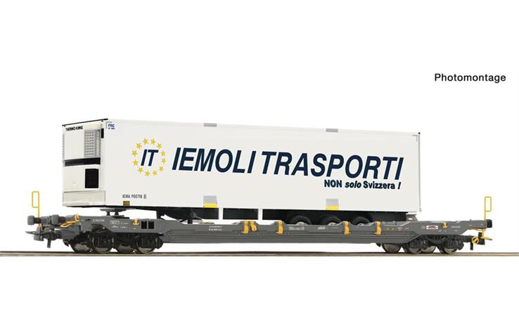 Roco 6600066 Taschenwagen Gattung Sdgnss/T5 HUPAC, H0