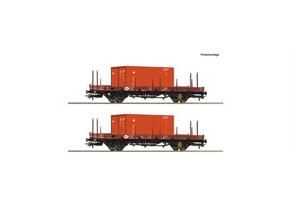 Roco 6600076 2er Set Rungenwag. MAV