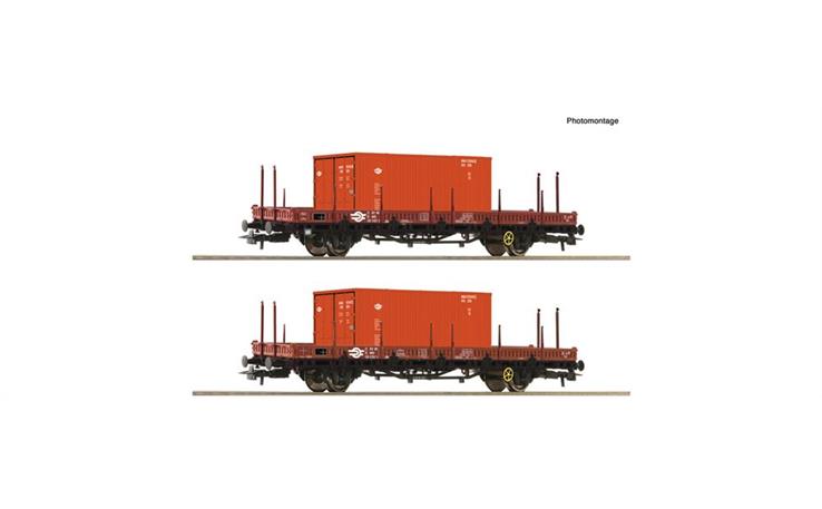 Roco 6600076 2er Set Rungenwag. MAV