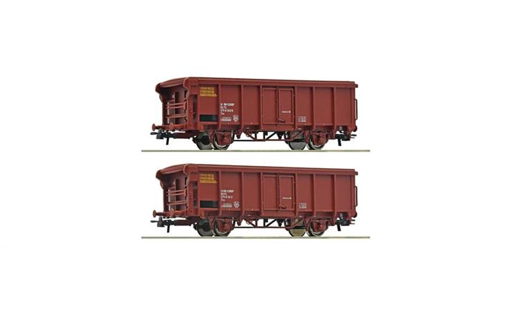 Roco 6600082 2er Set Rolldachwag. FS