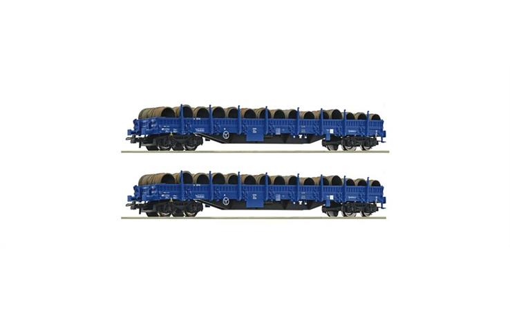Roco 6600099 2er Set Rungenwag. Res PKP-Car