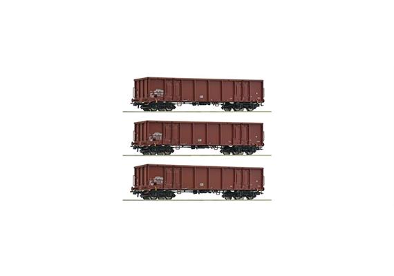 Roco 6600103 3er Set off.Güterwag. Eas DR