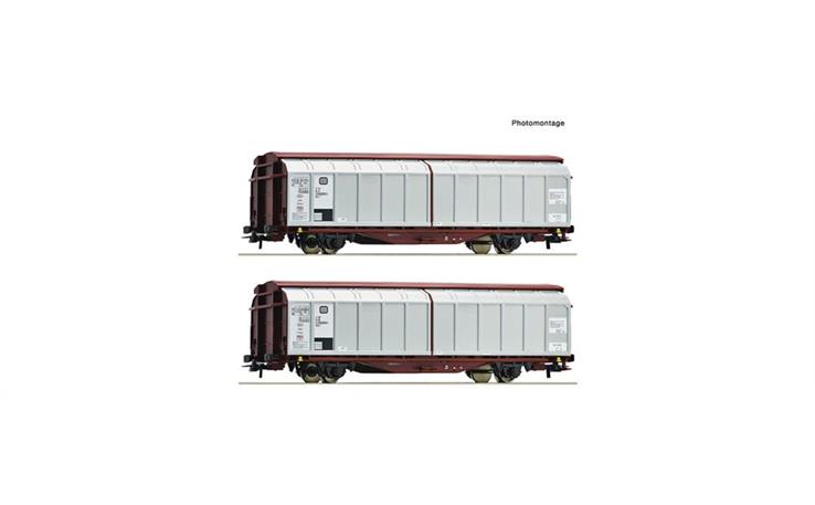 Roco 6600111 2er Set Schiebewandwag. DB