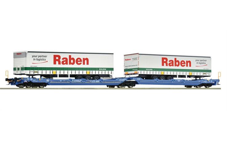 Roco 6600117 Doppeltwg. T3000e VTG + Raben