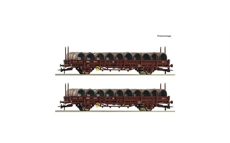Roco 6600119 2er Set Rungenwag. Ks SNCF