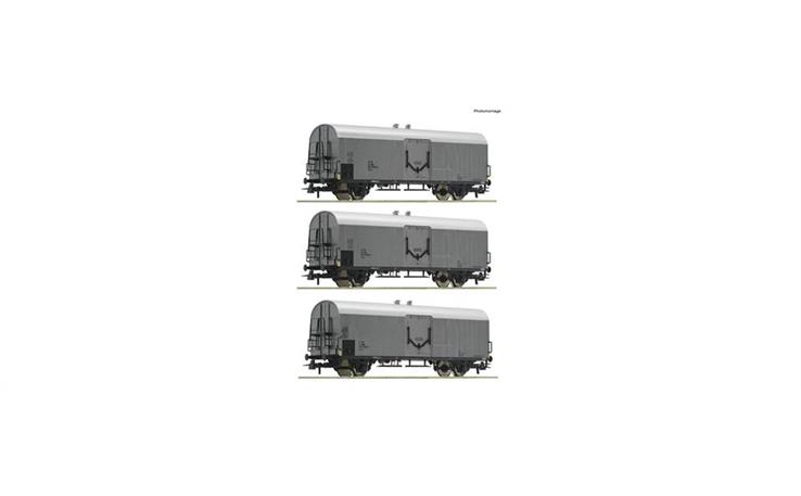 Roco 6600140 3er Set Kuehlwagen OEBB