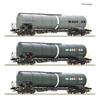 Roco 6600143 Kesselwagen-Set 3-tlg Wascosa, H0