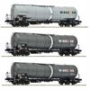 Roco 6600143 Kesselwagen-Set 3-tlg Wascosa, H0
