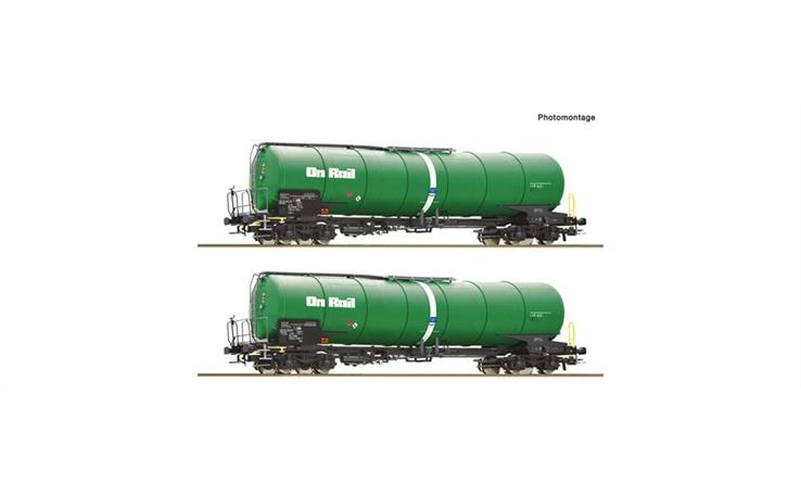 Roco 6600147 2er Set Kesselwag. OnRail