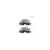 Roco 6600193 2er Set Kesselwagen SJ