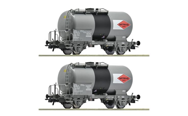 Roco 6600196 Kesselwagen-Set Mitrag 2-tlg SBB, H0