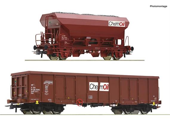 Roco 6600221 Güterwagen-Set 2-tlg Chemoil, H0